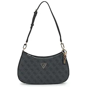 Sac à épaule - GUESS - Noelle - Zippé - 23x15x6 cm - Gris foncé