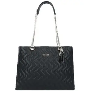 Guess Eco Mai Sac à bandoulière 38 cm HWEQG8-96923-BLA black pas cher