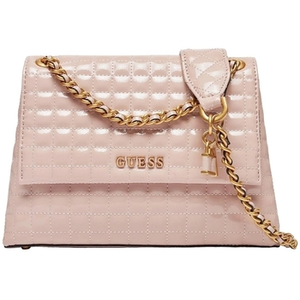 Sac GUESS - TIA CONVERTIBLE CROSSBODY FLAP Rose pas cher