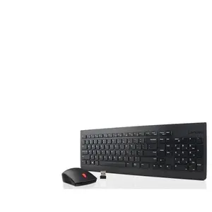 Lenovo 4X30M39490 clavier RF sans fil Espagnole Noir pas cher