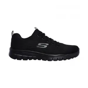 Comparateur de prix : Chaussures Skechers Graceful - Get Connected noir brillant femme - 39