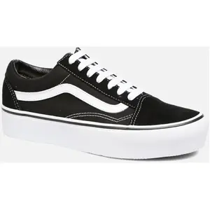 Comparateur de prix : Vans Femme Old Skool Platform Baskets, Noir (Black/White Y28), 41 EU