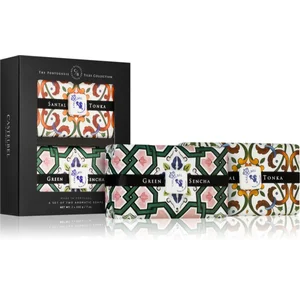 Castelbel Tile Santal Tonka + Green Sencha savon solide coffret cadeau