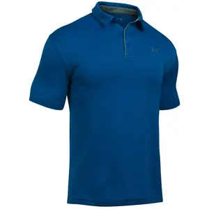 Comparateur de prix : Under Armour Tech Polo, T-shirts bleus pour hommes S bleu