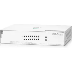 Comparateur de prix : HP Switch Ethernet Aruba Instant On 1430 / R8R46A 8 ports - PoE, L2
