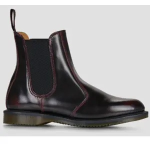 Comparateur de prix : Dr. Martens Bottines Chelsea tendance en cuir pour femme, Noir , 39 EU