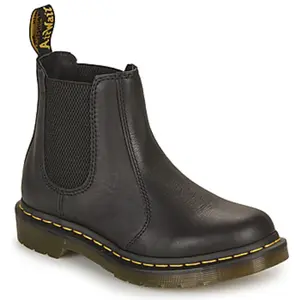DR MARTENS Femme 2976 Boots, Black Virginia, 39 EU