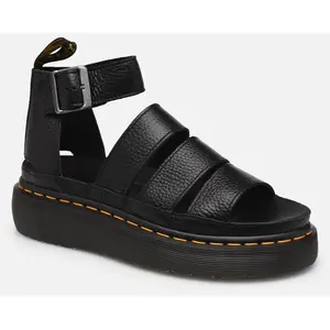 Dr. Martens Clarissa Ii Quad Femme Noires Platform Sandales EU 36