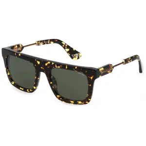 Lunettes de soleil POLICE SPLF71 - Sh.havana Yell/brown/blue (781Y) pas cher