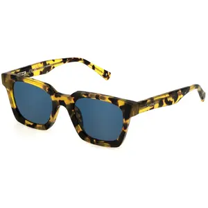 Lunettes de Soleil - STING - SST476 - Brun Jaune - Unisexe - Tendance pas cher