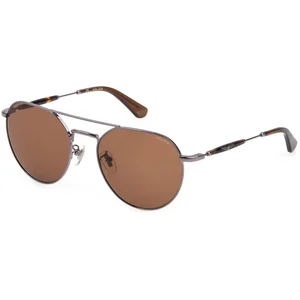 Police Splf14-55509y Sunglasses Doré Homme pas cher