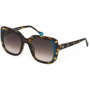 Comparateur de prix : Lunettes de soleil - YALEA - SYA027N530743 - Marron - Ø 53 mm - Protection UV400