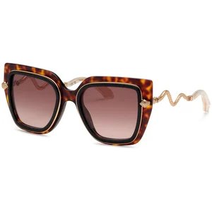 Roberto Cavalli Lunettes De Soleil Pour Femme Src097m ButterflyVendu pardressinn