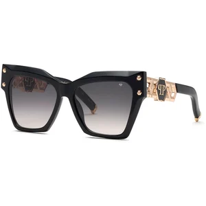 Comparateur de prix : Philipp Plein Lunettes De Soleil Pour Femme Spp175s Plein Icon Edge