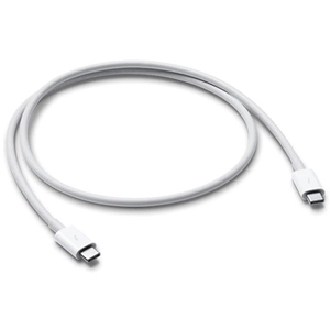 Apple Thunderbolt 3 Cable - Câble de charge pour MacBooks - 0,8 mètres - Blanc pas cher