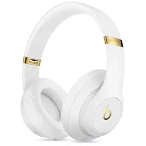 Casque sans fil à réduction de bruit Beats Studio3 Blanc pas cher