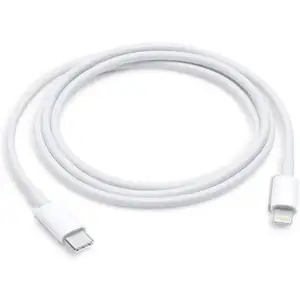 Apple - Câble Lightning - Lightning mâle pour 24 pin USB-C mâle - 1 m - blanc pas cher