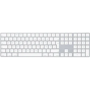 Apple Magic Keyboard avec pavé numérique - Blanc - Allemand pas cher
