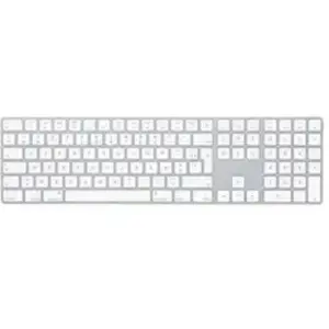 Apple MQ052F/A clavier Universel Bluetooth AZERTY Français Blanc pas cher