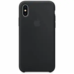 Comparateur de prix : Apple - Coque De Protection Pour Téléphone Portable - Silicone - Noir - Pour Iphone X
