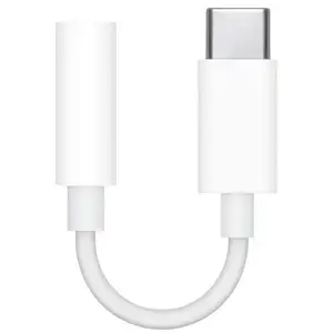 Apple MU7E2ZM/A adaptateur et connecteur de câbles 3.5mm USB-C Blanc pas cher