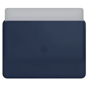 Apple Étui pour Macbook Pro 15 Pouces en Cuir Bleu nuit