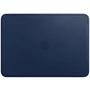Apple ?Housse cuir pour MacBook 13 pouces - Midnight Blue pas cher
