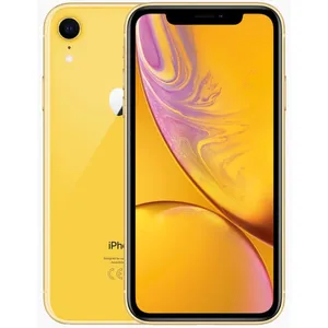 Apple iPhone XR 15,5 cm (6.1") Double SIM iOS 12 4G 128 Go Jaune pas cher