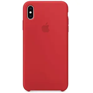 Comparateur de prix : Apple Coque De Téléphone Iphone Xs Max (product) Red Silicone