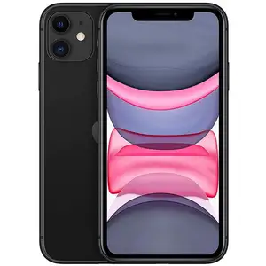 Apple iPhone 11 15,5 cm (6.1") Double SIM iOS 13 4G 64 Go Noir pas cher