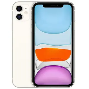 Apple iPhone 11 15,5 cm (6.1") Double SIM iOS 13 4G 64 Go Blanc pas cher
