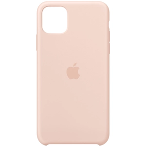 Apple Coque en Silicone (pour iPhone 11 Pro Max) - Rose des Sables