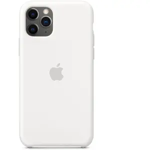 Apple Coque en Silicone (pour iPhone 11 Pro) - Blanc pas cher
