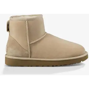 Comparateur de prix : Ugg - Bottes basses - W Classic Mini II Sand pour Femme - Taille 5 US - Beige