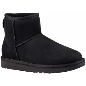 Ugg - Bottes basses - W Classic Mini II Black pour Femme - Taille 10 US - Noir