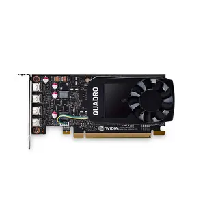 HP Carte graphique NVIDIA Quadro P1000 4 Go GDDR5 PCIe 3.0 x16 faible encombrement 4 x DisplayPort