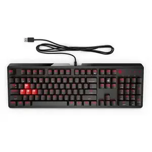 Comparateur de prix : HP Clavier Gamer mecanique Omen 1100 - Filaire - PC - Noir TU