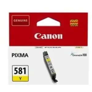 HP Canon CLI-581 Y Cartouche Jaune (Emballage carton) pas cher