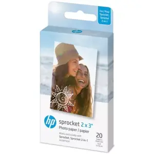 Comparateur de prix : Papier photo instantané HP 20 feuilles ZINK Sprocket Pack 2x3
