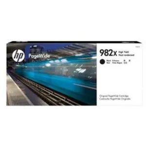 Comparateur de prix : Cartouche d’encre noir PageWide HP 982X grande capacité authentique