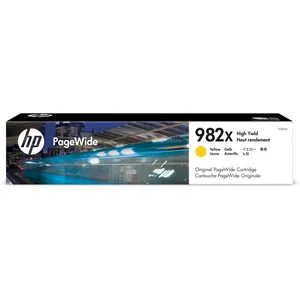 Comparateur de prix : Cartouche d’encre jaune PageWide HP 982X grande capacité authentique