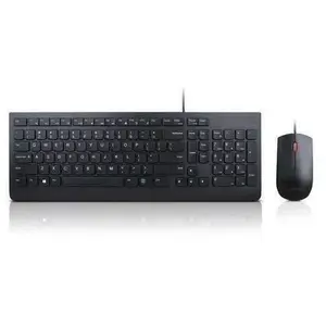 Comparateur de prix : Lenovo 4X30L79894 clavier Souris incluse Bureau USB Français Noir