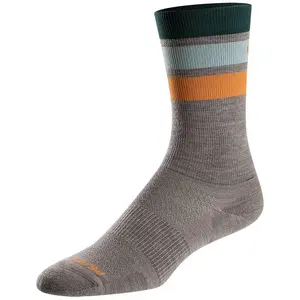 Chaussettes Pearl Izumi Merino Trail 7" gris - M pas cher