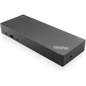 Comparateur de prix : Station d'accueil PC portable filaire Lenovo 40AF0135EU 135 W Noir