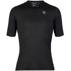 Maillot manches courtes fox flexair ascent noir pas cher
