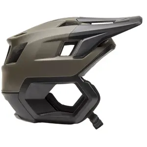 Casque vtt fox dropframe khaki pas cher