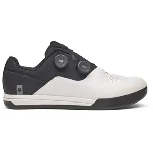 Chaussures pedales plates fox union boa flat blanc pas cher