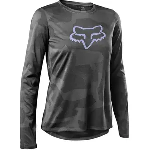 Fox Racing - Maillot à Manches Longues Ranger - Femme,Gris,L pas cher
