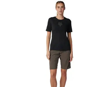 Fox Racing Koszulka Rowerowa Fox Lady Ranger Tru Dri Black L T-Shirt, Noir, L Femmes pas cher