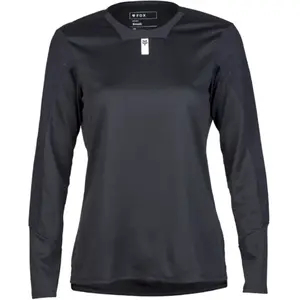 Maillot manches longues fox defend femme noir pas cher